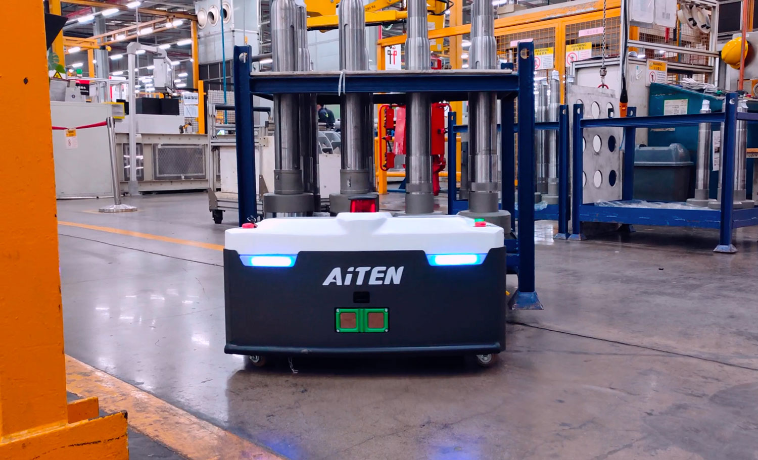 JIUYOU九游AGV机器人助企业复工